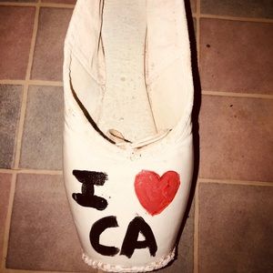 Decorated Pointe Shoe